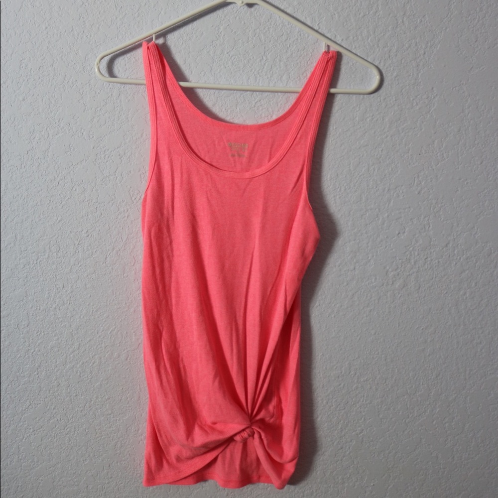 Pink tank top